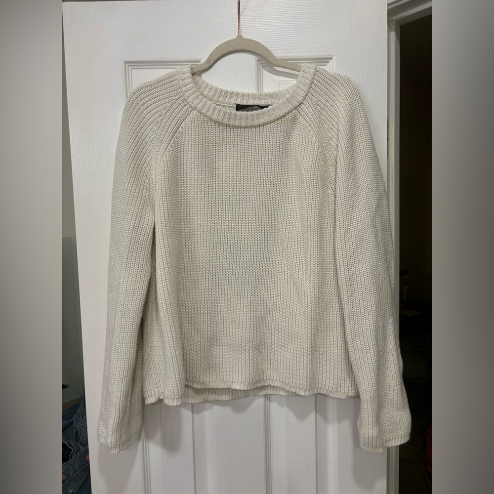 Jennie Kayne Cotton Knit Sweater